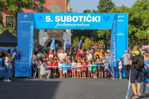 5. Subotički polumaraton - dečje trke, Active kids