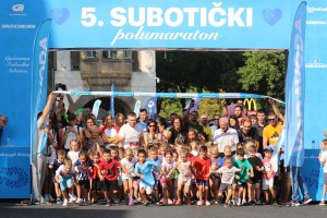5. Subotički polumaraton - dečje trke, Active kids
