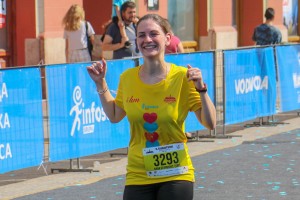 5. Subotički polumaraton - finišeri na ciljnoj rampi