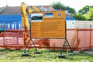 Obilazak izgradnje manifestacionog trga u Čantaviru