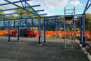 Obilazak izgradnje manifestacionog trga u Čantaviru