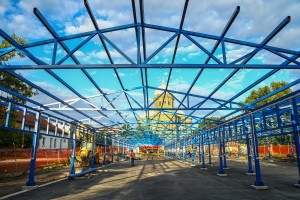 Obilazak izgradnje manifestacionog trga u Čantaviru