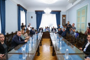 Prijem gradonačelnika Bakića za delegaciju iz Republike Srpske