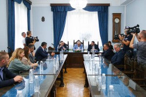 Prijem gradonačelnika Bakića za delegaciju iz Republike Srpske