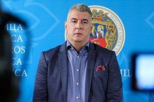 Prijem gradonačelnika Bakića za delegaciju Ženskog odbojkaškog kluba "Spartak"