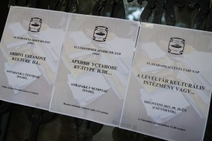 Otvaranje skupa XV "Arhivski dan"