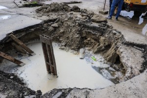 Radovi na ulazu u Bajnatsku ulicu sa Senćanskog puta