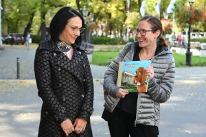 Otkrivanje nove table sa nazivom Gradske biblioteke