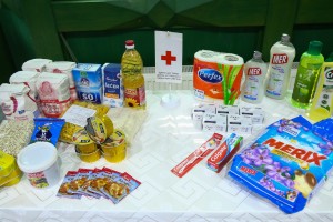 Podele paketa hrane i higijene socijalno ugroženim građanima