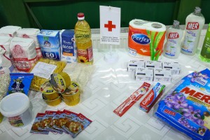 Podele paketa hrane i higijene socijalno ugroženim građanima