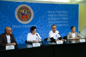 Najava humanitarne štafete "Subotica - Beograd 2022", za Leonu Kovač