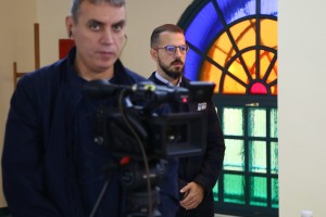 Najava humanitarne štafete "Subotica - Beograd 2022", za Leonu Kovač