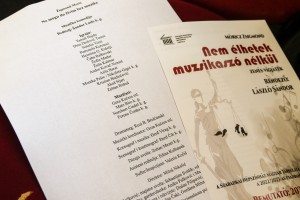 Najava premijere Drame na mađarskom jeziku "Ne mogu da živim bez muzike"