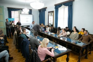 Predstavljanje organizacije prostora Omladinskog centra u Subotici