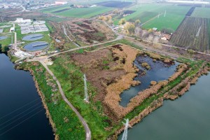 Obilazak divlje deponije iza prečistača otpadnih voda (1. sektor)