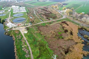 Obilazak divlje deponije iza prečistača otpadnih voda (1. sektor)