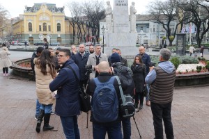 Obraćanje medijima predstavnika Srpskog pokreta "Dveri"
