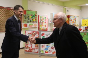 Obilazak radova na zameni osvetljenja u OŠ "Majšanski put"