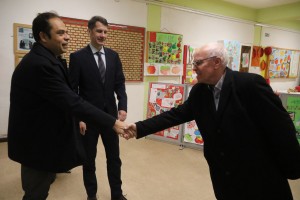 Obilazak radova na zameni osvetljenja u OŠ "Majšanski put"