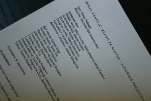 Najava pozorišne premijere "Bravo za klovna"