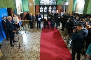 Prijem gradonačelnika Bakića za delegaciju EU