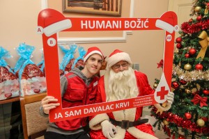 Akcija dobrovoljnog davanja krvi "Humani Božić"
