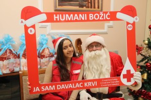 Akcija dobrovoljnog davanja krvi "Humani Božić"