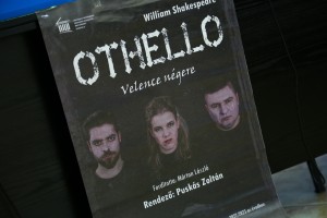Najava premijere Drame na mađarskom jeziku "Otelo"