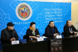 Najava premijere Drame na mađarskom jeziku "Otelo"