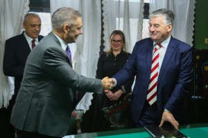 Potpisivanje ugovora povodom izgradnje hotela "Holliday In" u Subotici