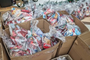 Donacija novogodišnjih paketića "Batschka" fondacije deci iz socijalno ugroženih porodica