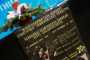 Najava novogodišnjeg koncert Subotičkog simfonijskog koncerta