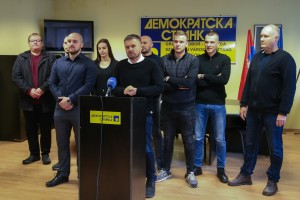 Konferencija za medije subotičkih odbora Demokratske i Narodne stranke