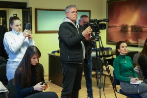 Konferencija za medije subotičkih odbora Demokratske i Narodne stranke