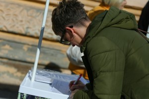 Potpisivanje peticije u cilju pošumljavanja Vojvodine