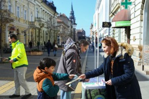 Potpisivanje peticije u cilju pošumljavanja Vojvodine