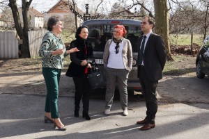 Obilazak škole "Miroslav Antić" povodom zamene prozora