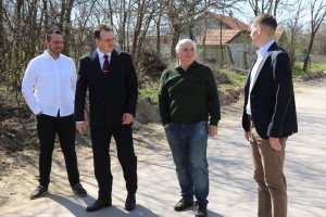 Obilazak radova na izgradnji vodovodne mreže u ulici Pokreta nesvrstanih