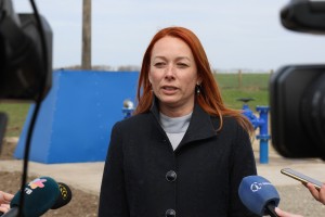 Obilazak izbušenog bunara za vodosnabdevanje u Čantaviru