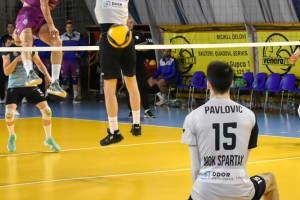 Odbojka: Spartak - Ribnica (revanš meč četvrtfinala plejofa)