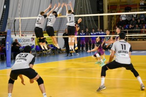 Odbojka: Spartak - Ribnica (revanš meč četvrtfinala plejofa)