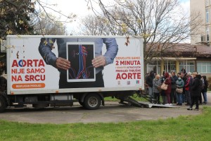 Karavan "Aorta nije samo na srcu" - besplatan prventivni pregled