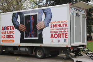 Karavan "Aorta nije samo na srcu" - besplatan prventivni pregled