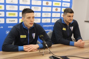 Najava meča protiv Metalca i promocija novog trenera MKK "Spartak"