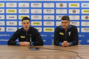 Najava meča protiv Metalca i promocija novog trenera MKK "Spartak"