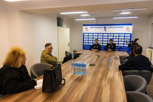 Najava meča protiv Metalca i promocija novog trenera MKK "Spartak"