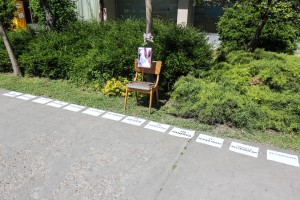 Performans za dan rada "Bilo je –sada je nema – i biće radničke borbe"