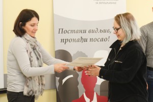 Dodela sertifikata za polaznike obuke za vođenje poslovnih knjiga