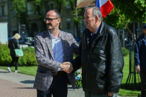 Dan pobede nad fašizmom - polaganje venaca na Trgu žrtava fašizma