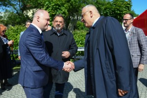 Dan pobede nad fašizmom - polaganje venaca na Trgu žrtava fašizma